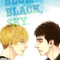 Blue,Black,Sky