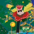 大海天空清风和花朵