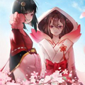 报与樱花一处开